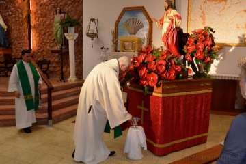 Misa y procesión del Sagrado Corazón de Jesús en La Garita (Foto Francisco Javier Santana)